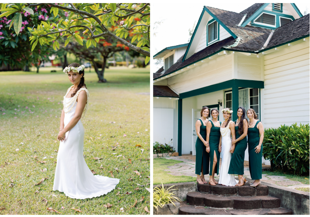 Waimea plantation cottages bride