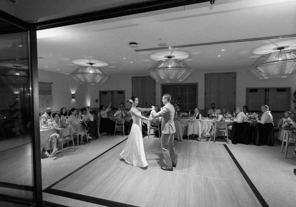 Kauai wedding reception