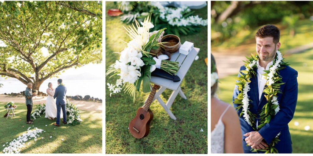 Handsome Groom at 1 Hotel Hanalei Bay